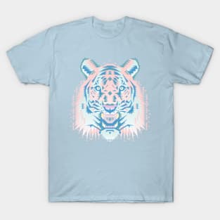 Pastel Tiger Head T-Shirt